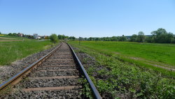 Bild der Eisenbahnstrecke